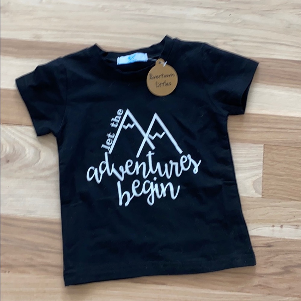 Let the adventure begin tee